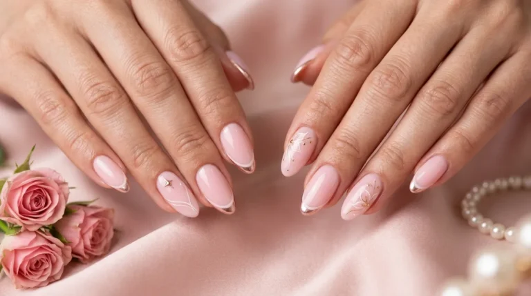 Baby Pink Nails