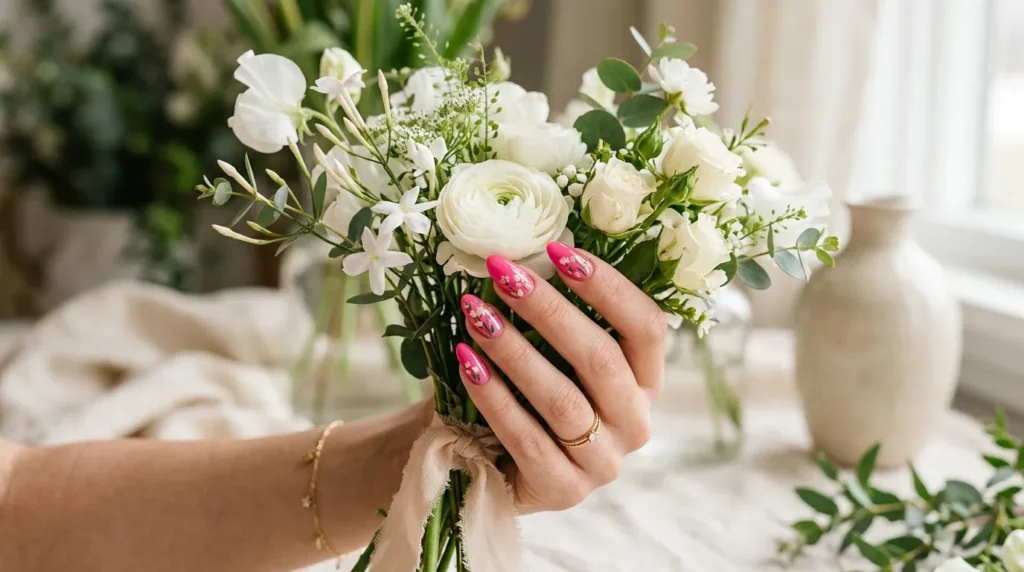 Floral manicure inspiration for spring season